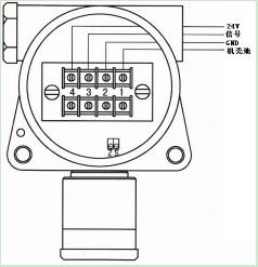 可燃氣體報警器接線示意圖